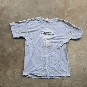 Vintage Cigarettes Weopens Of Mass Destruction Promo T-Shirt Large